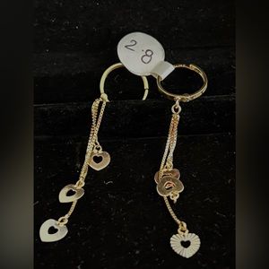 Precious Gold earrings Excellent Price!